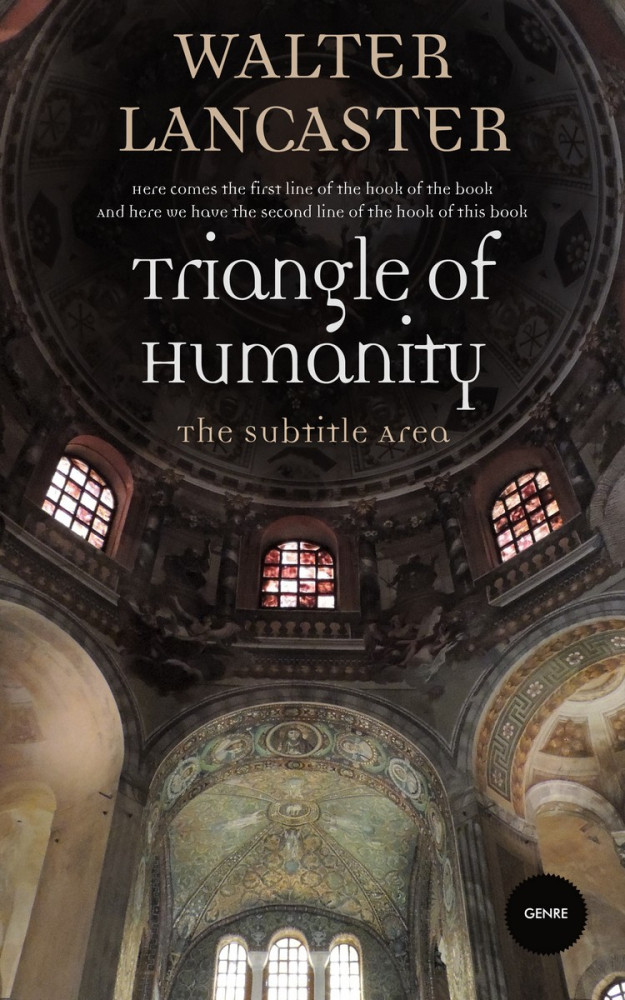 Front view of Cocoa Brown #3914 - Premade Religion & Spirituality Book Cover