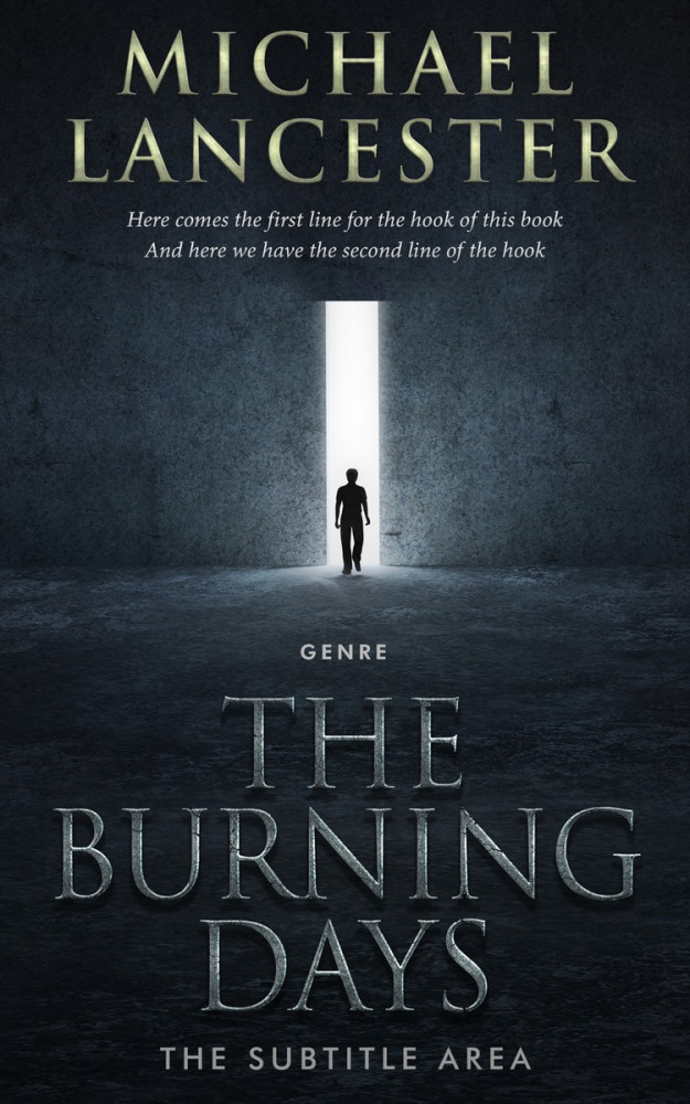 Front view of Ebony Clay #4026 - Premade Mystery & Thriller & Suspense Book Cover