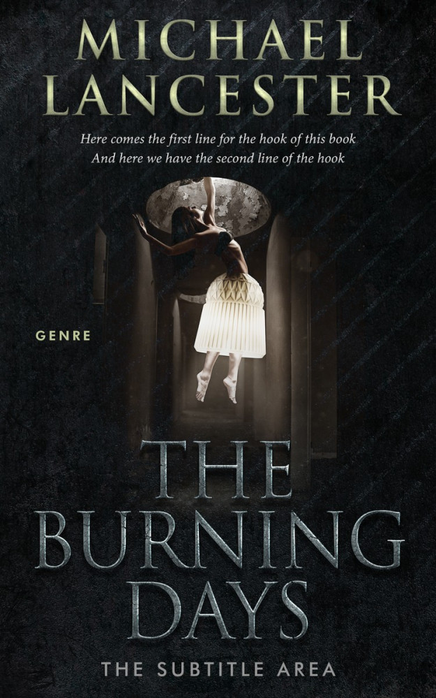 Front view of Woodsmoke #4027 - Premade Mystery & Thriller & Suspense Book Cover