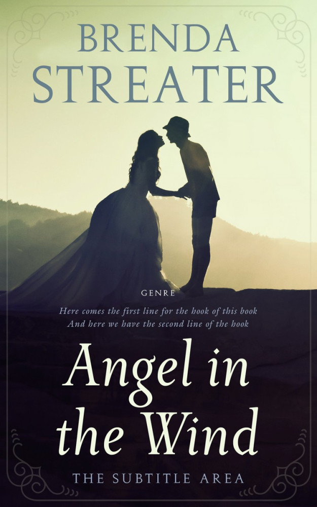 Front view of Bastille #4072 - Premade Romance Book Cover