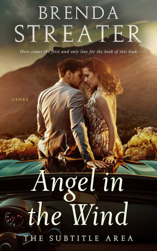 Front view of Treehouse #4075 - Premade Romance Book Cover