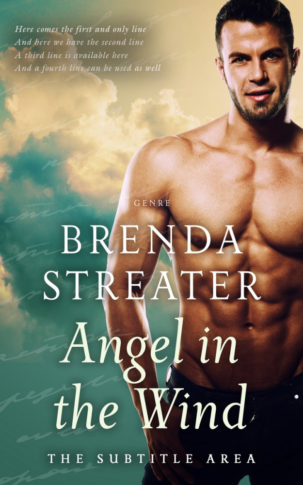 Front view of Cape Cod #4084 - Premade Erotica Book Cover