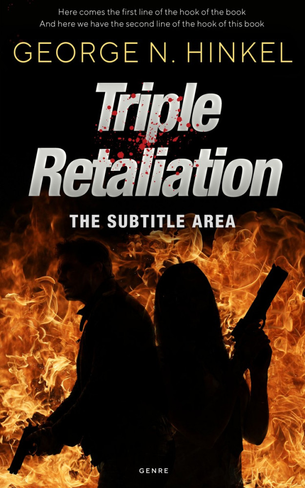 Front view of Asphalt #4092 - Premade Mystery & Thriller & Suspense Book Cover | BookCoverZone