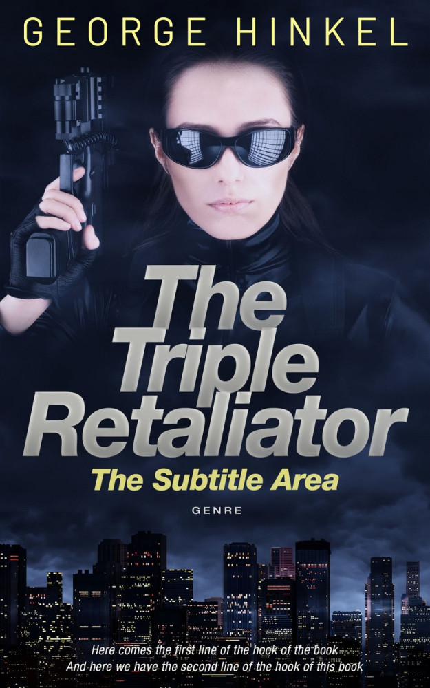 Front view of Mirage #4094 - Premade Mystery & Thriller & Suspense Book Cover