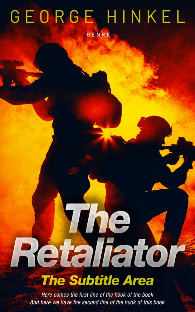 Front view of Coffee Bean #4096 - Premade Apocalyptica Book Cover