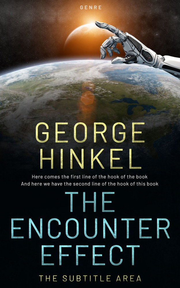 Front view of Woodsmoke #4100 - Premade Apocalyptica Book Cover