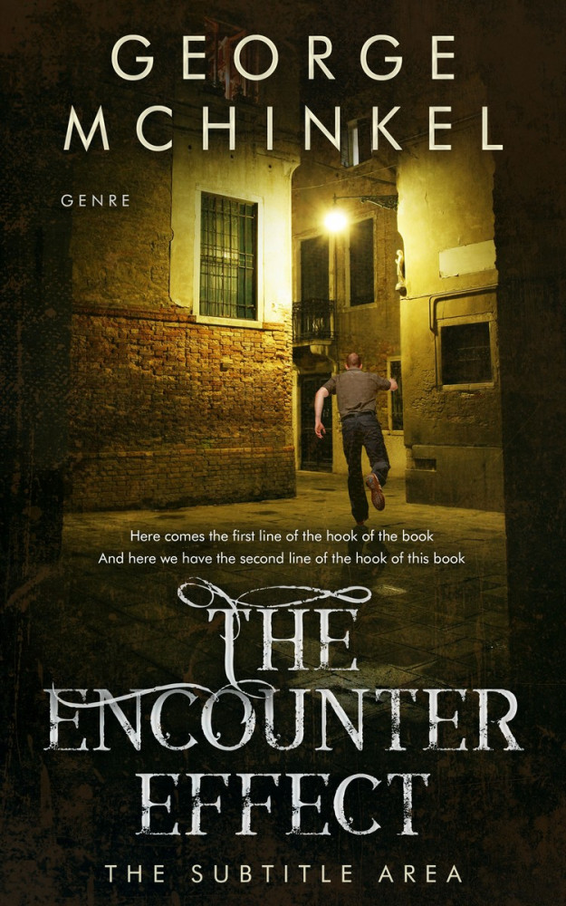 Front view of Mikado #4112 - Premade Mystery & Thriller & Suspense Book Cover