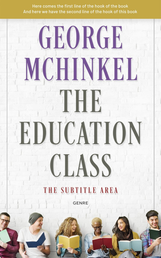 Front view of Desert Storm #4136 - Premade Teen & Young Adult Book Cover