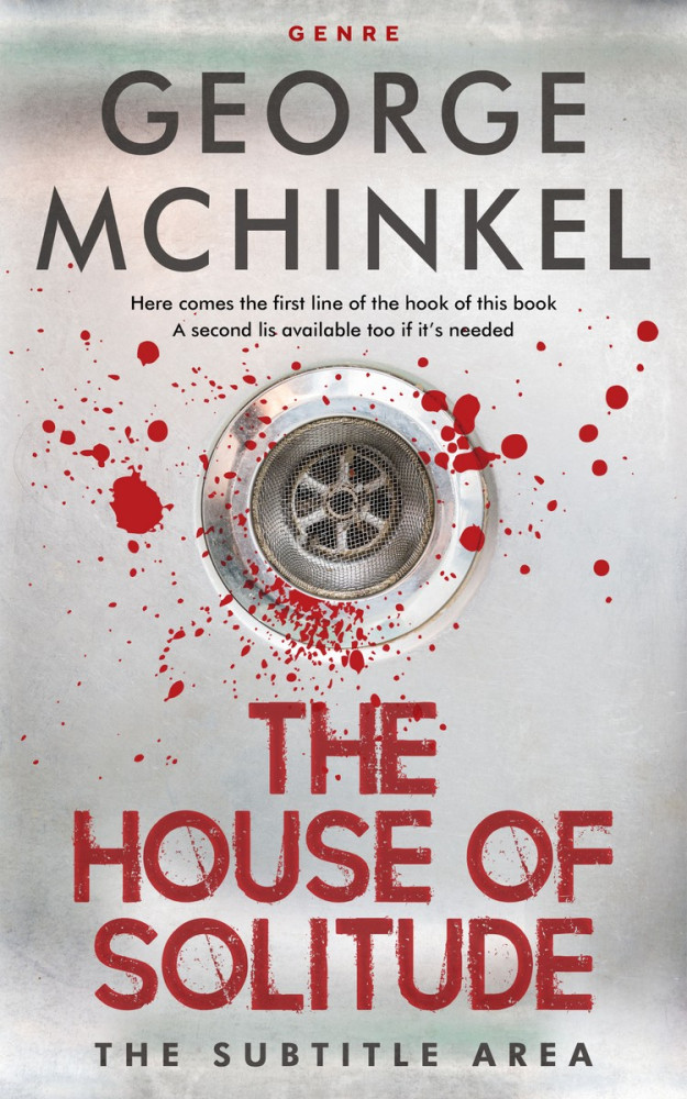 Front view of Cloud #4140 - Premade Mystery & Thriller & Suspense Book Cover | BookCoverZone