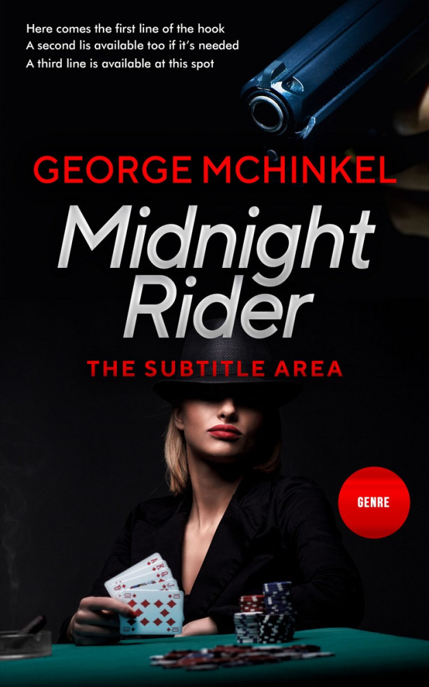 Front view of Bunker #4157 - Premade Mystery & Thriller & Suspense Book Cover