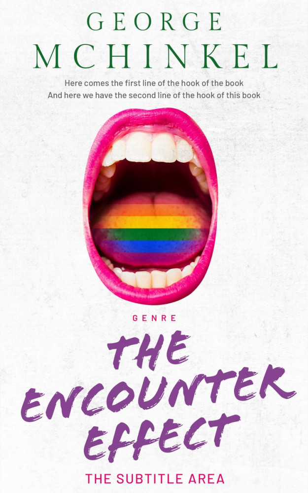 Front view of Hint Of Red #4163 - Premade Teen & Young Adult Book Cover | BookCoverZone