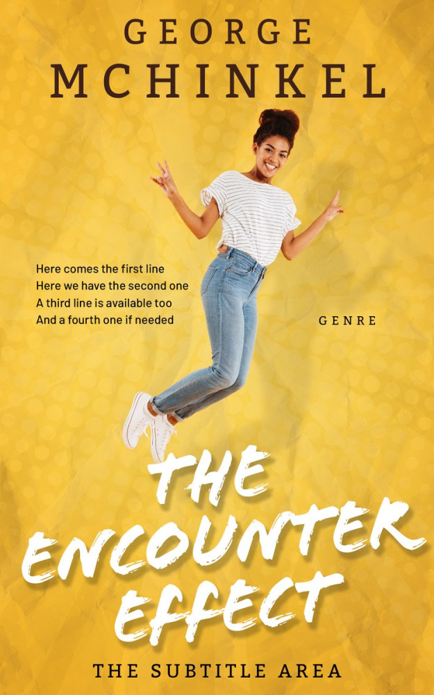 Front view of Tulip Tree #4165 - Premade Teen & Young Adult Book Cover | BookCoverZone