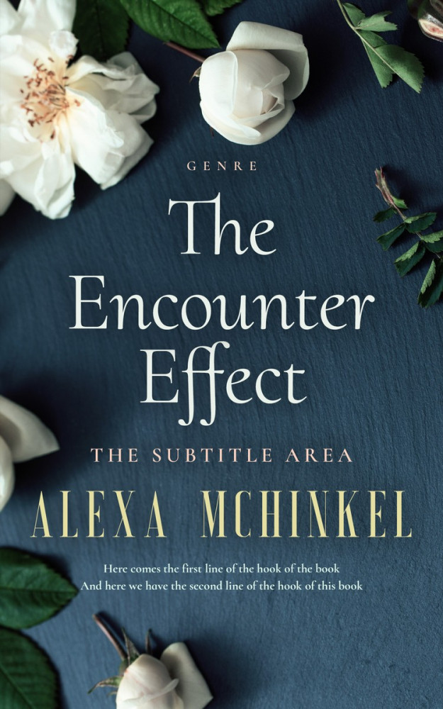 Front view of Pickled Bluewood #4211 - Premade Romance Book Cover