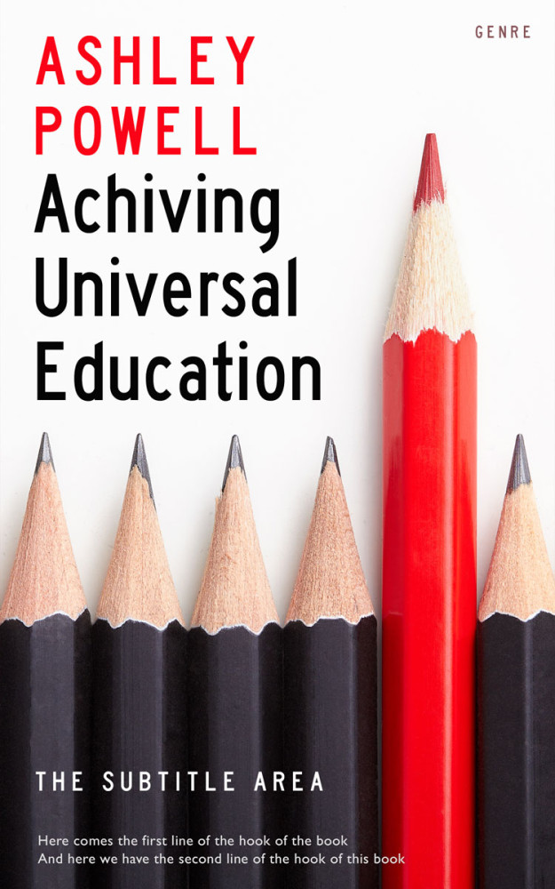 Front view of Bizarre #4242 - Premade Business Book Cover