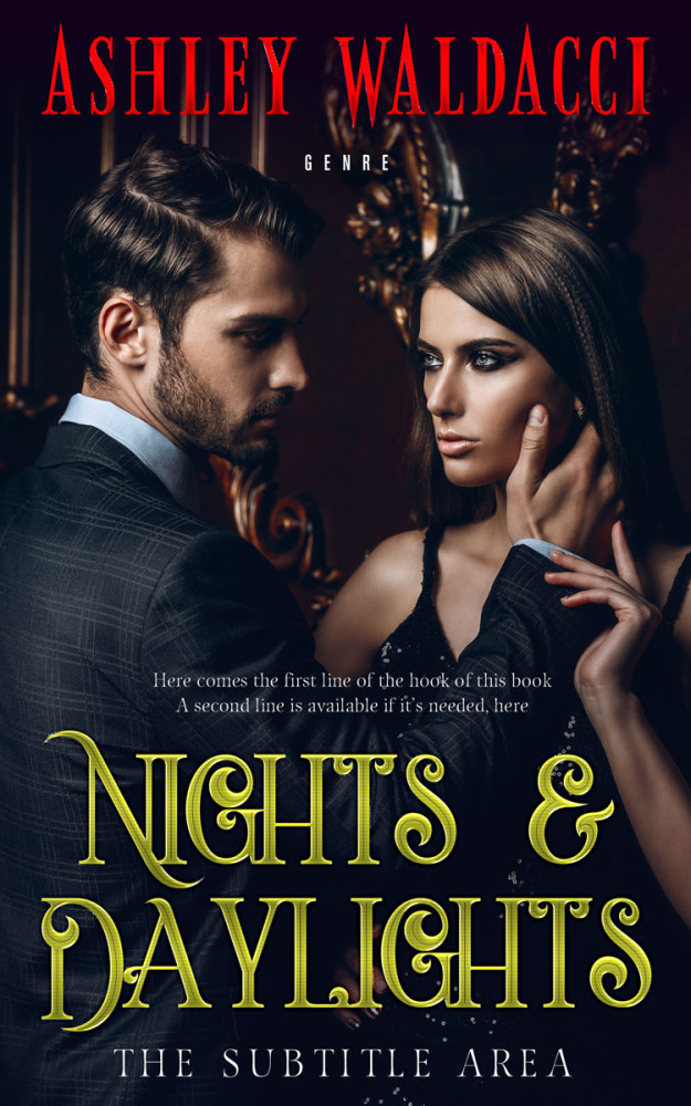 Front view of Cinder #4315 - Premade Erotica Book Cover