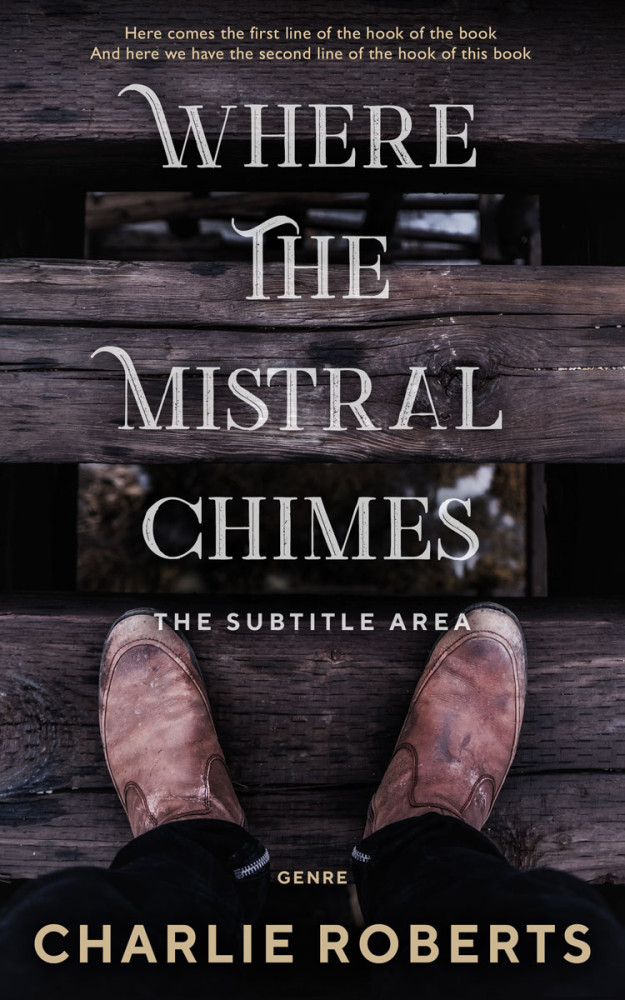 Front view of Thunder #4347 - Premade Mystery & Thriller & Suspense Book Cover