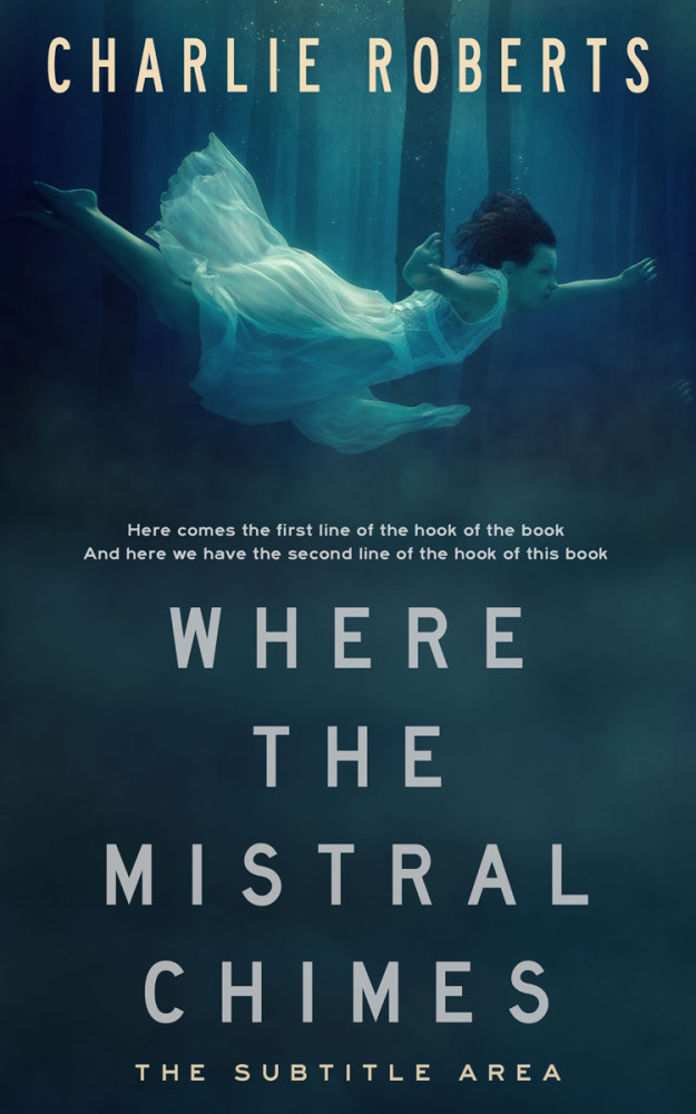 Front view of Elephant #4384 - Premade Mystery & Thriller & Suspense Book Cover