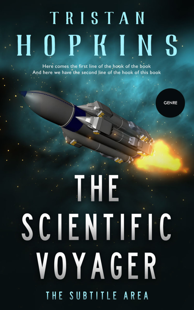 Front view of Bunker #4410 - Premade Science Fiction Book Cover | BookCoverZone