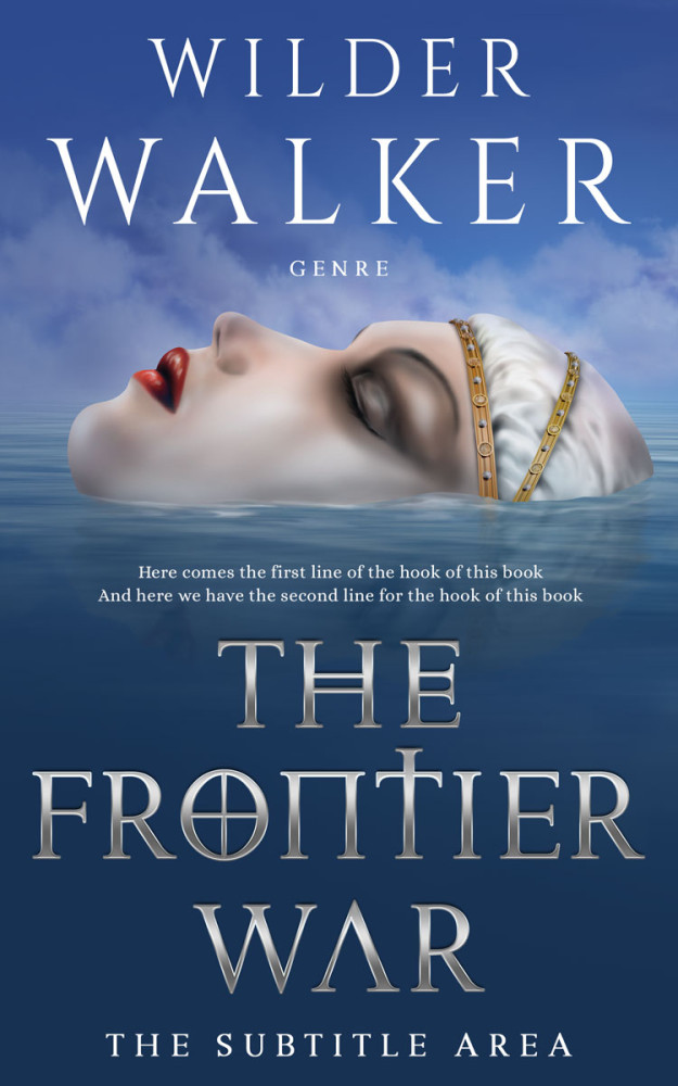 Front view of San Juan #4470 - Premade Fantasy Book Cover