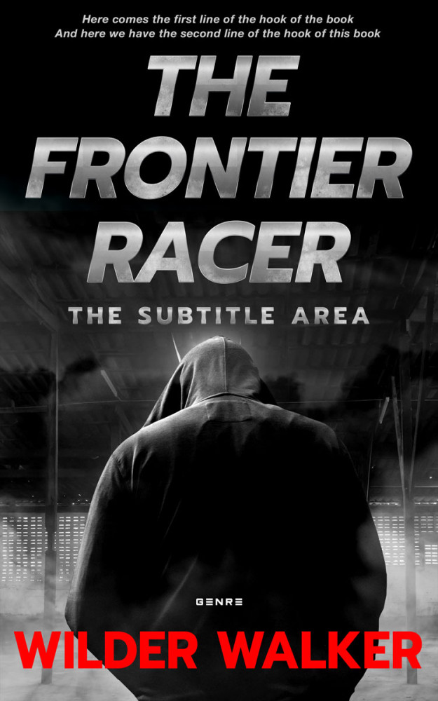 Front view of Thatch #4486 - Premade Mystery & Thriller & Suspense Book Cover