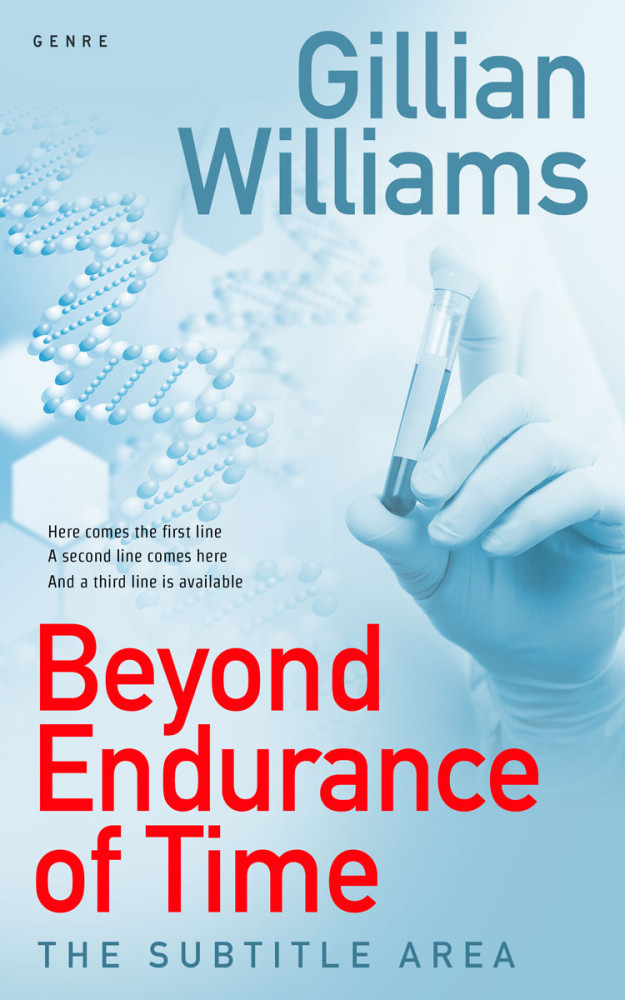 Front view of Spindle #4511 - Premade Medical Book Cover