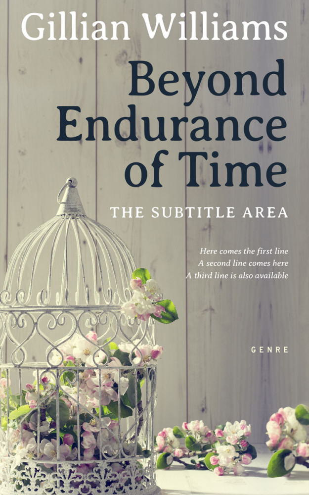 Front view of Dawn #4518 - Premade Romance Book Cover