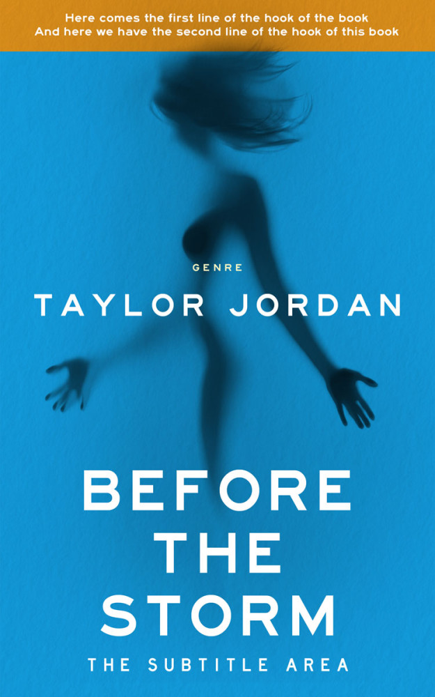 Front view of Denim #4568 - Premade Erotica Book Cover