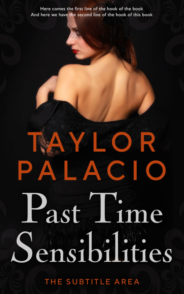 Front view of Antique Brass #4580 - Premade Erotica Book Cover