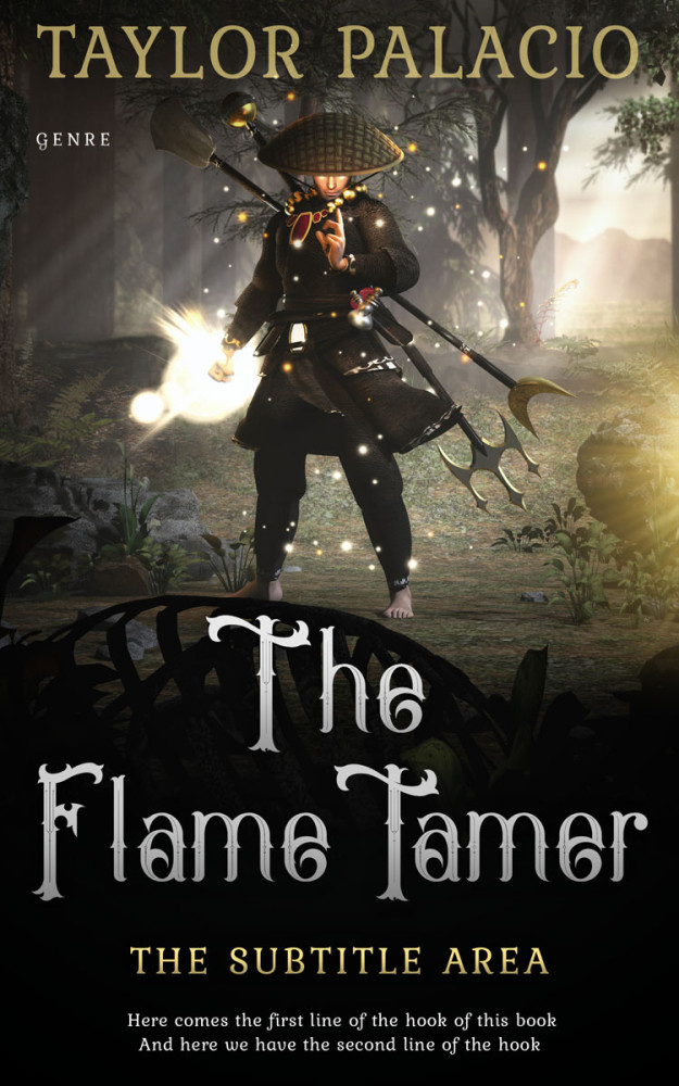 Front view of Zeus #4613 - Premade Religion & Spirituality Book Cover