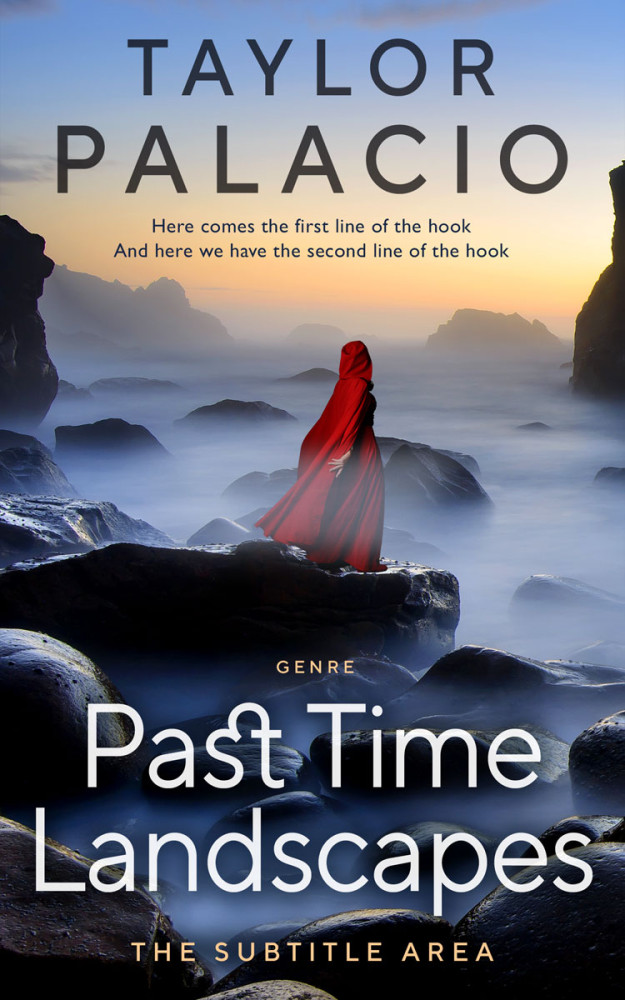 Front view of Ebony Clay #4634 - Premade Fantasy Book Cover