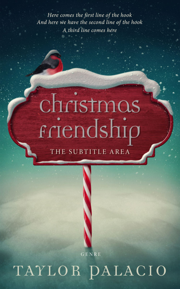 Front view of Outer Space #4650 - Premade Fantasy Book Cover