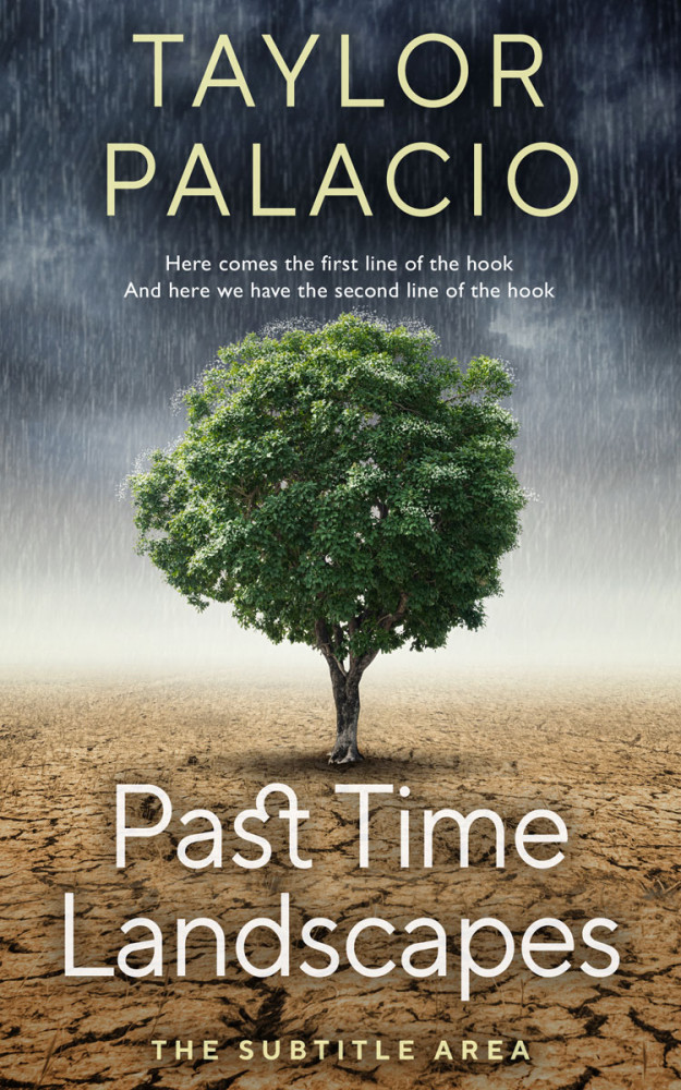 Front view of Lunar Green #4653 - Premade Science & Nature Book Cover