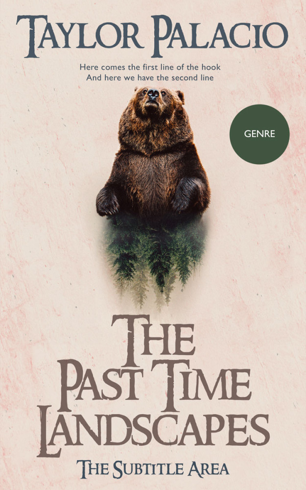 Front view of Bizarre #4659 - Premade Horror Book Cover