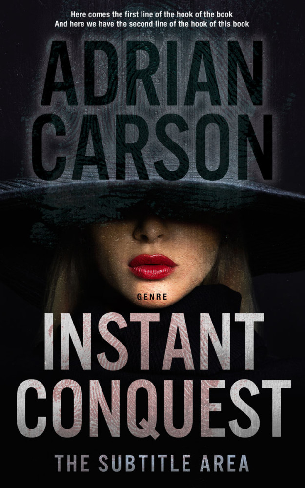 Front view of Woodsmoke #4682 - Premade Mystery & Thriller & Suspense Book Cover