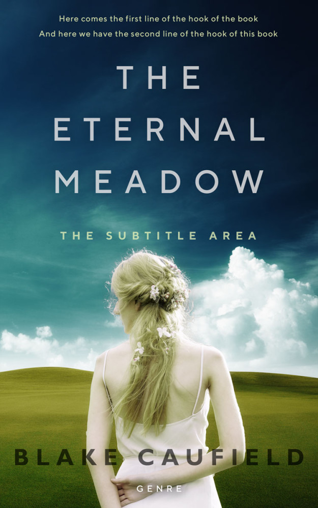 Front view of Celeste #4737 - Premade Romance Book Cover