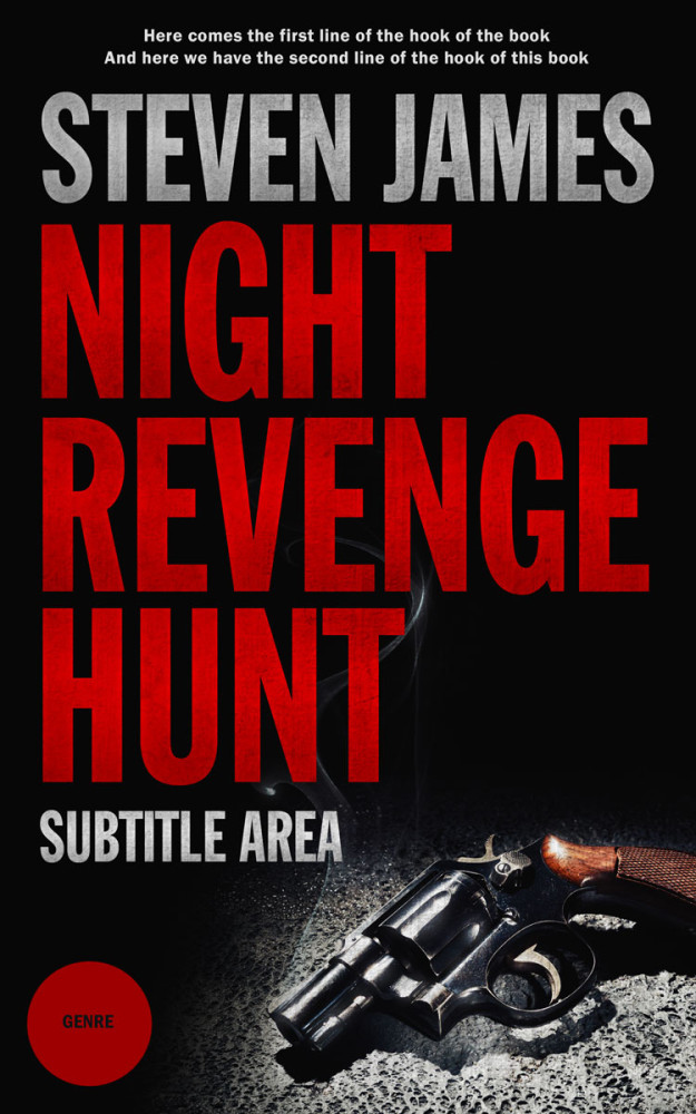 Front view of Cod Gray #4745 - Premade Mystery & Thriller & Suspense Book Cover