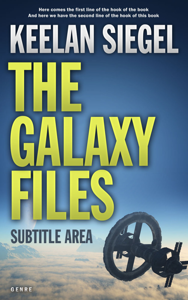 Front view of San Juan #4760 - Premade Science Fiction Book Cover