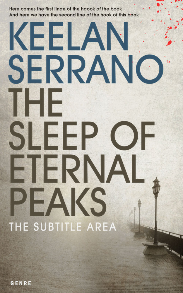 Front view of Swirl #4772 - Premade Mystery & Thriller & Suspense Book Cover