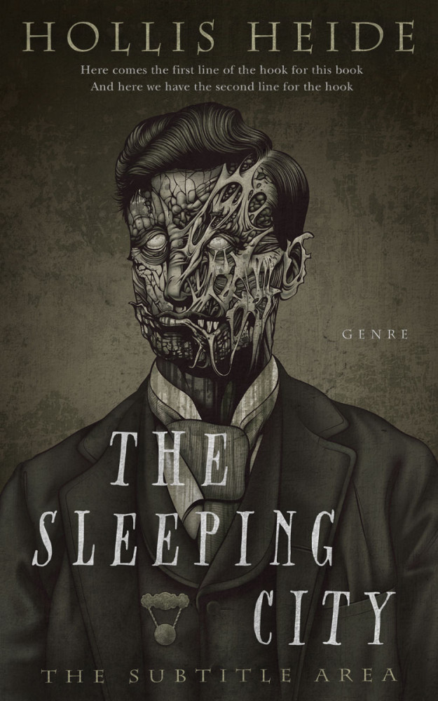 Front view of Birch #4797 - Premade Apocalyptica Book Cover