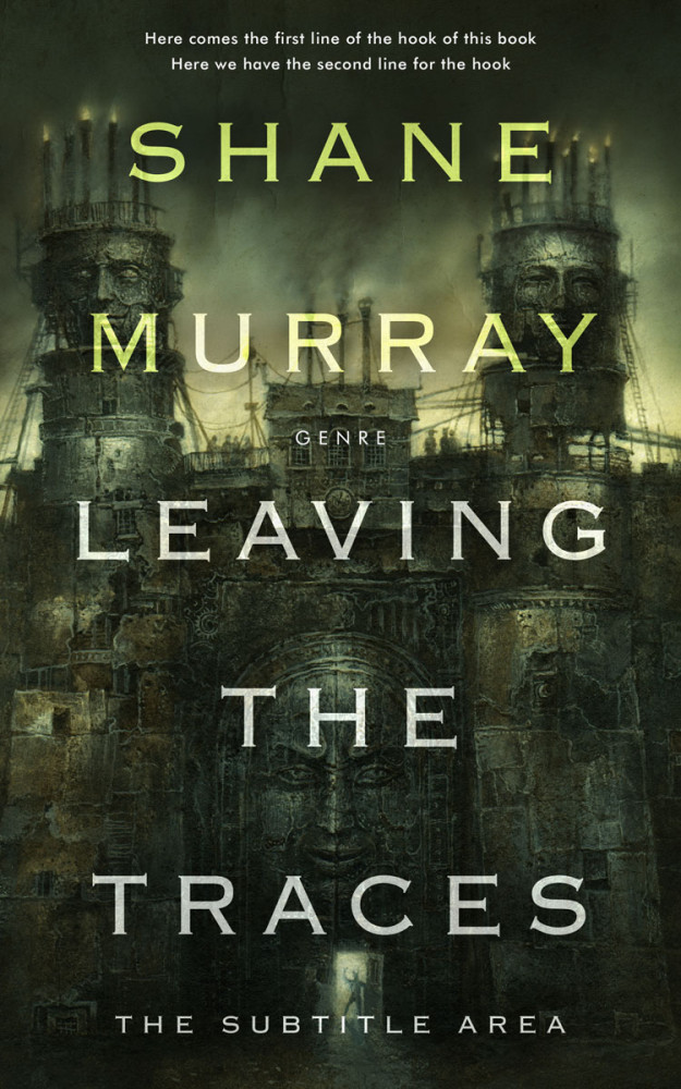 Front view of Log Cabin #4824 - Premade Fantasy Book Cover