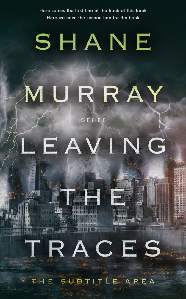 Front view of Outer Space #4825 - Premade Mystery & Thriller & Suspense Book Cover