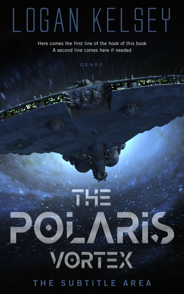 Front view of Mirage #4959 - Premade Science Fiction Book Cover