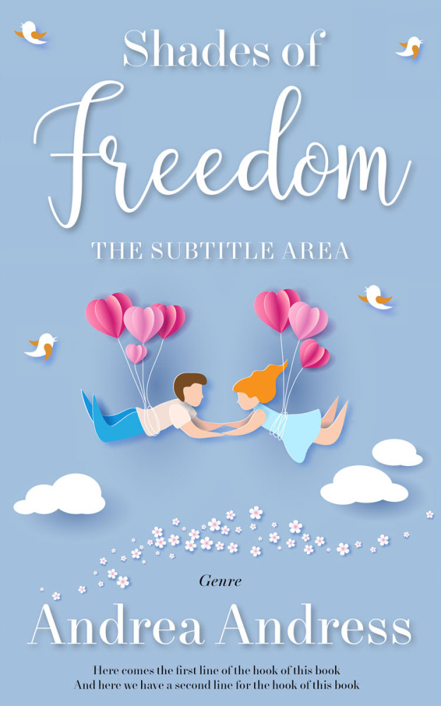 Front view of Pigeon Post #4990 - Premade Romance Book Cover