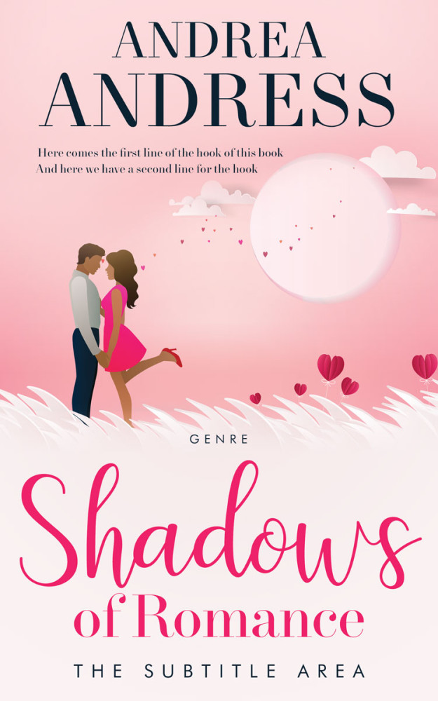 Front view of Cherub #4995 - Premade Mystery & Thriller & Suspense Book Cover