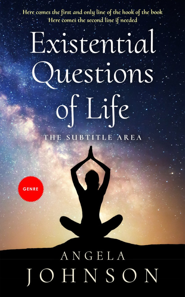 Front view of Mirage #5011 - Premade Self-Improvement & Self-Help Book Cover