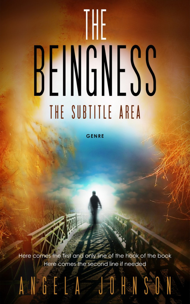 Front view of Metallic Bronze #5014 - Premade Self-Improvement & Self-Help Book Cover