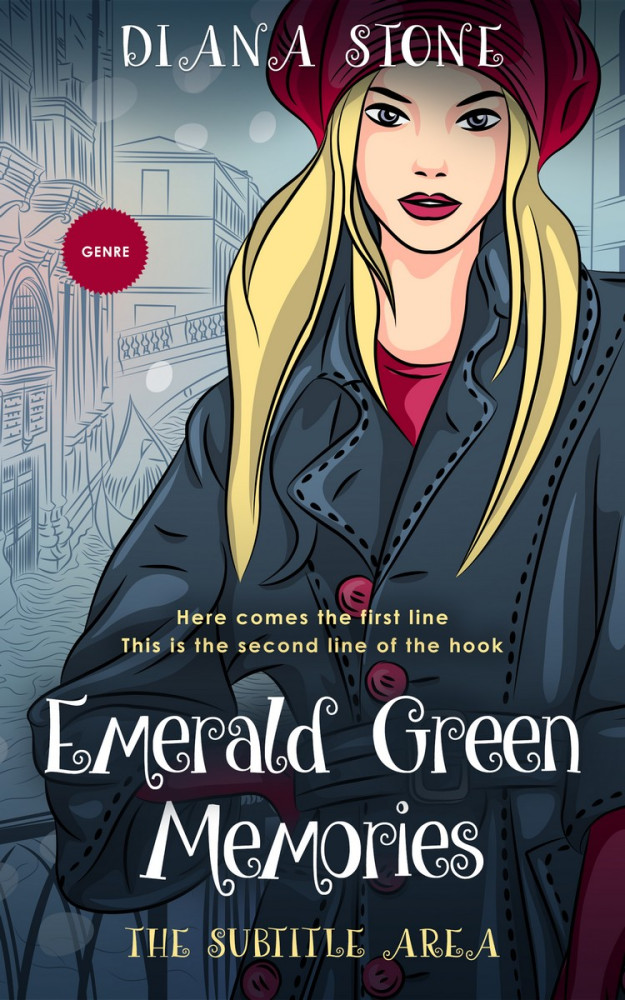 Front view of Ebony Clay #5038 - Premade Travel Book Cover