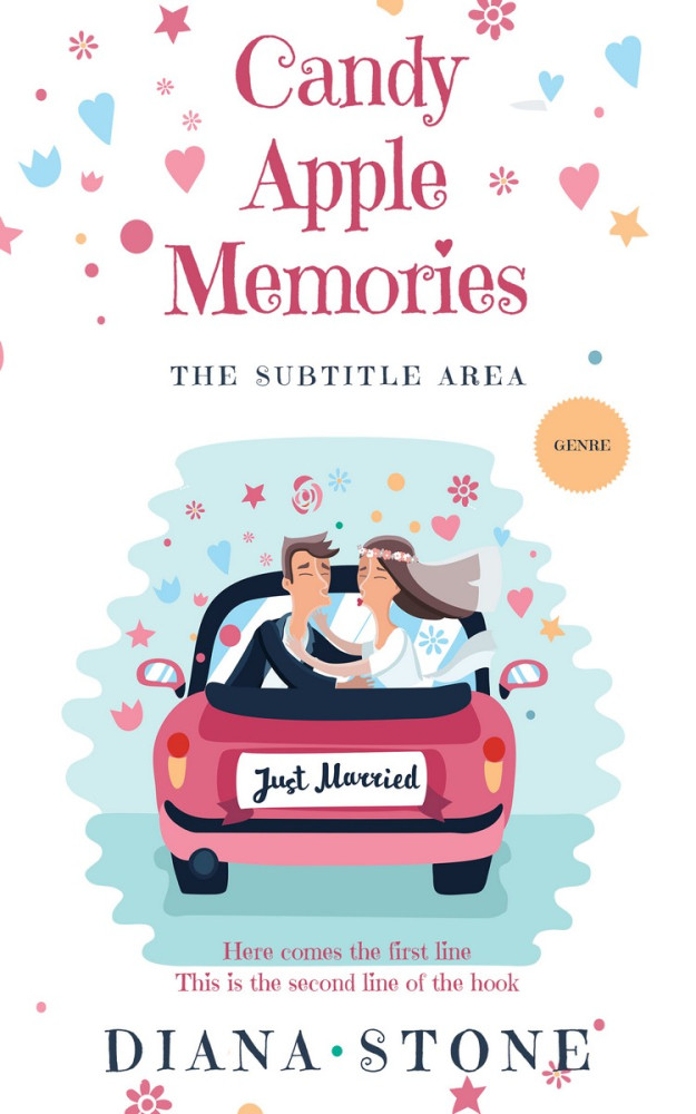 Front view of Iron #5041 - Premade Romance Book Cover