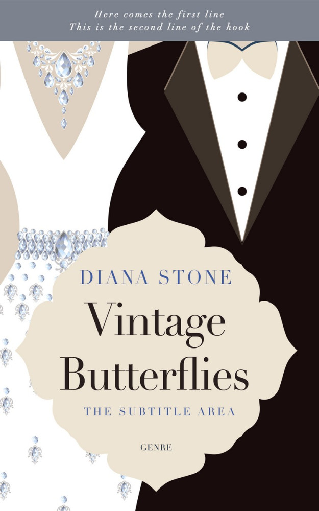 Front view of Gondola #5046 - Premade Romance Book Cover