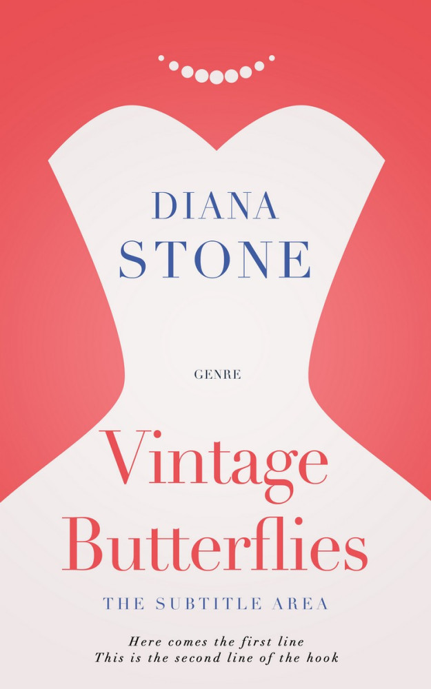 Front view of Burnt Sienna #5047 - Premade Romance Book Cover